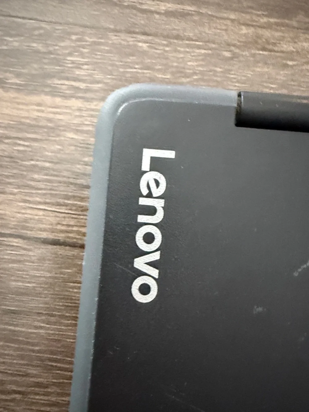 Lenovo Black Chromebook with Chrome Badge